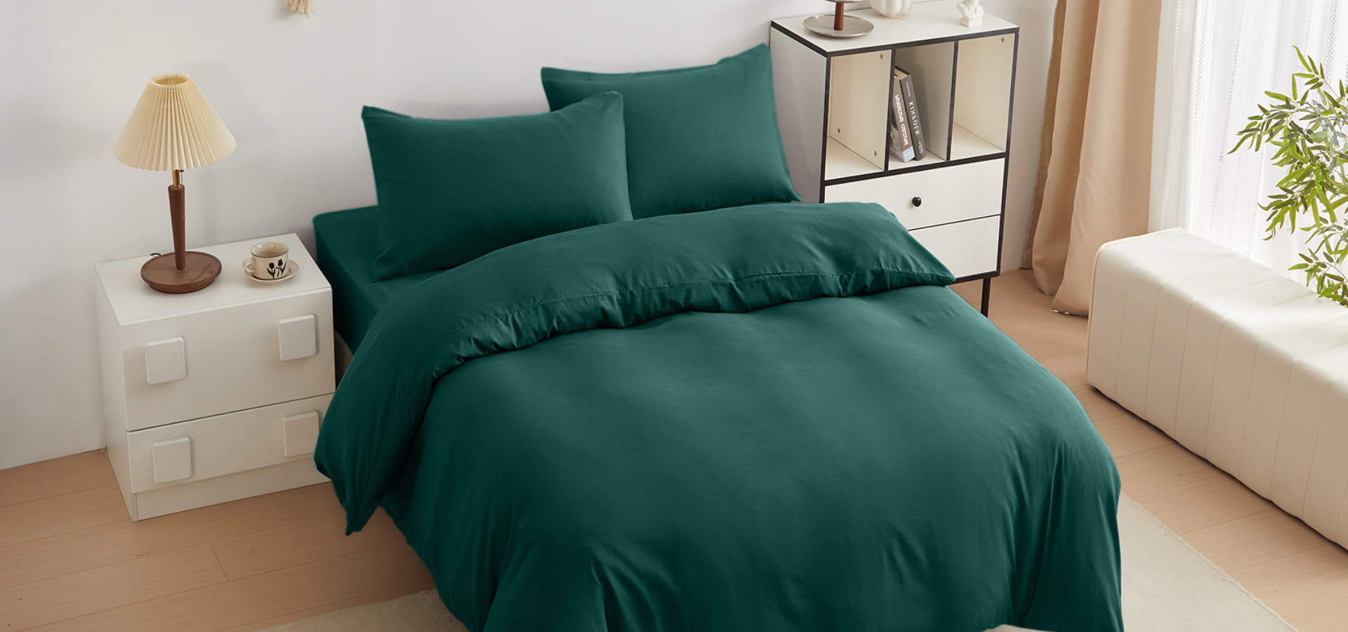 Emerald Duvet Cover Set